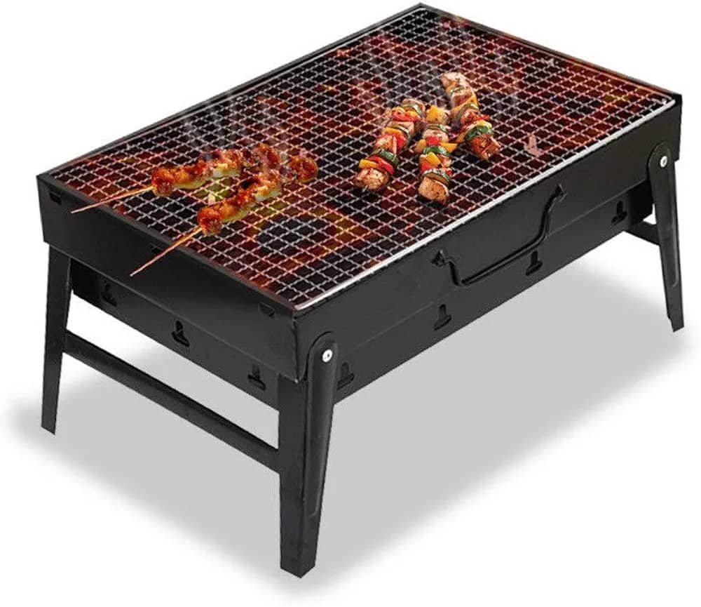 Barbecue, Réchaud d'extérieur, Brochette de ménage, Barbecue au charbon, Barbecue à charbon pliable portable
