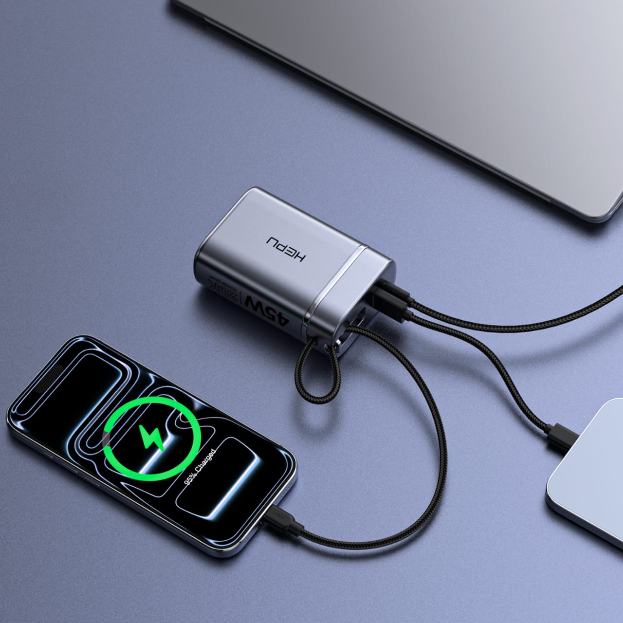 Batterie externe HEPU 20 000 mAh/45 W