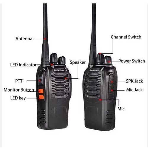 Talkie-Walkie Baofeng BF-888S - 2 Pièces