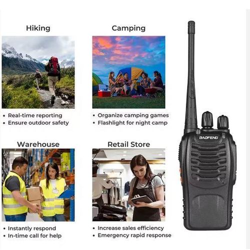 Talkie-Walkie Baofeng BF-888S - 2 Pièces
