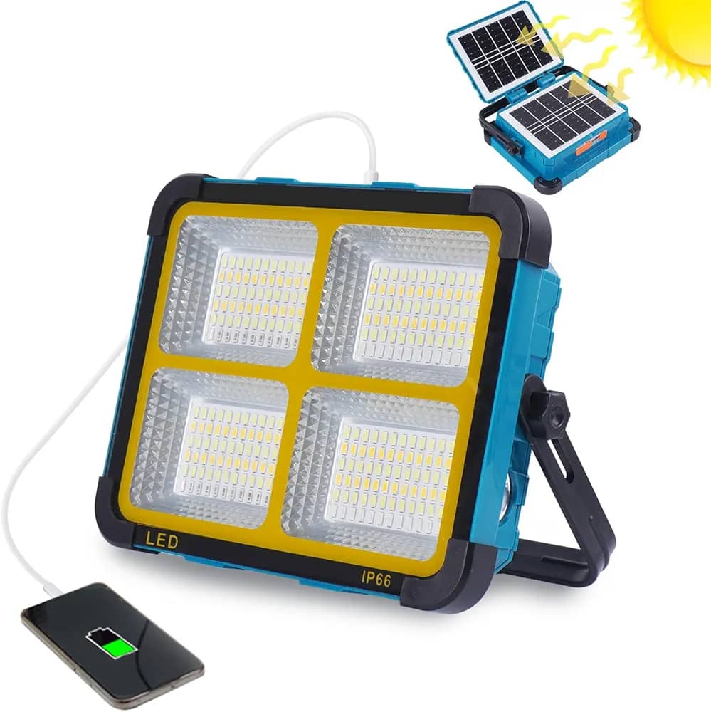 Projecteur LED Rechargeable 150W, Projecteur LED