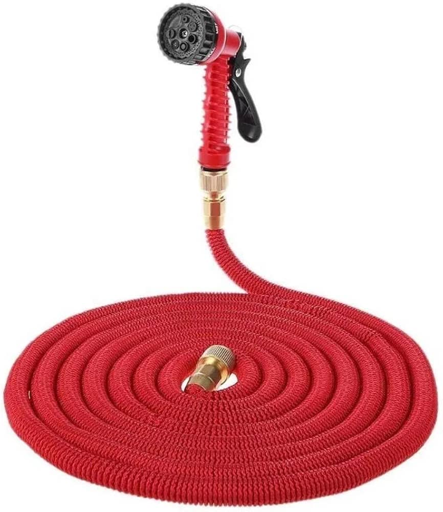 Tuyau d'arrosage 25FT-100FT Jardin Tuyau Extensible Magique Flexible