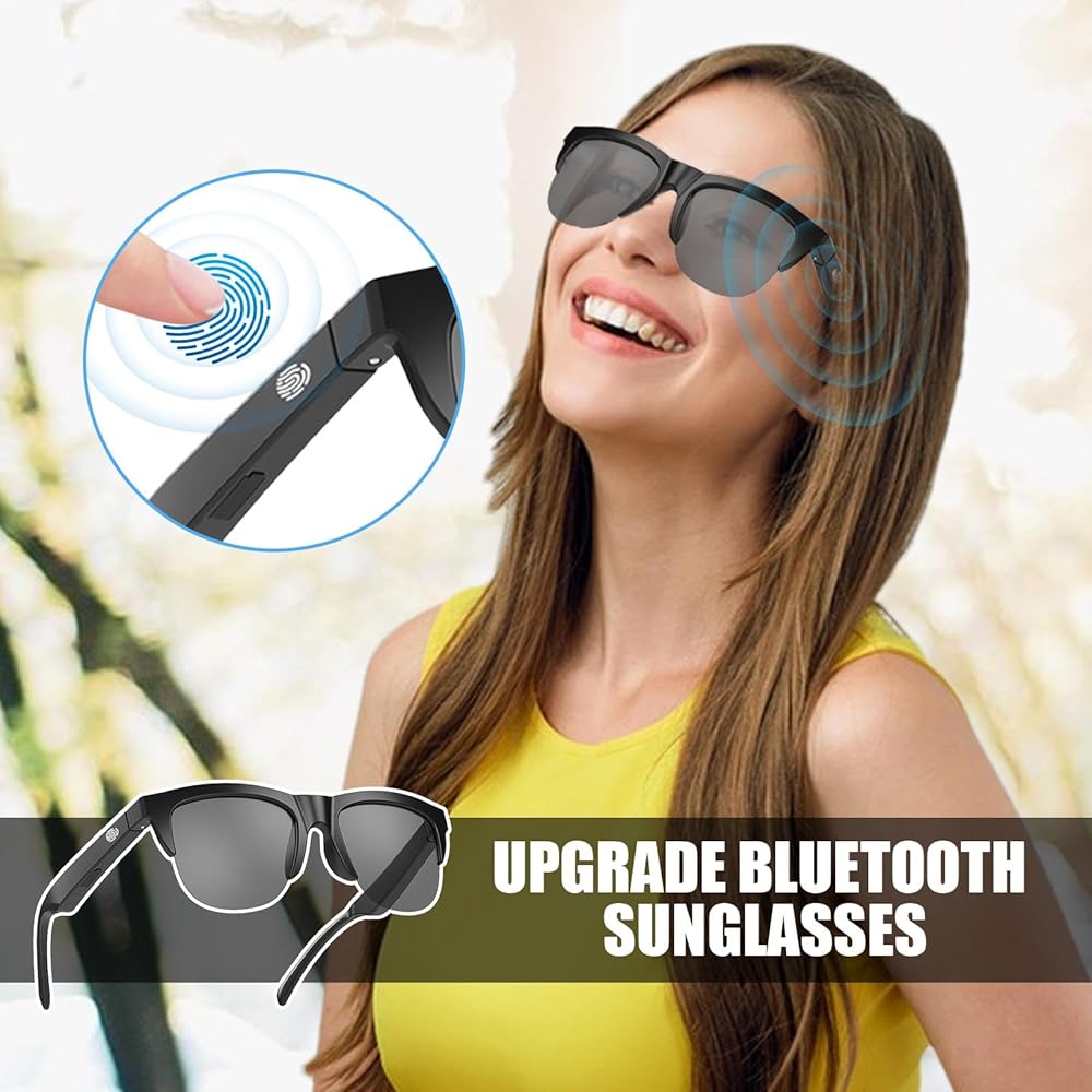 Lunettes de soleil intelligentes Bluetooth