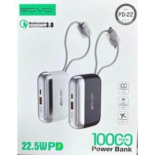 Sovo Power Bank 10000mAh PD-22