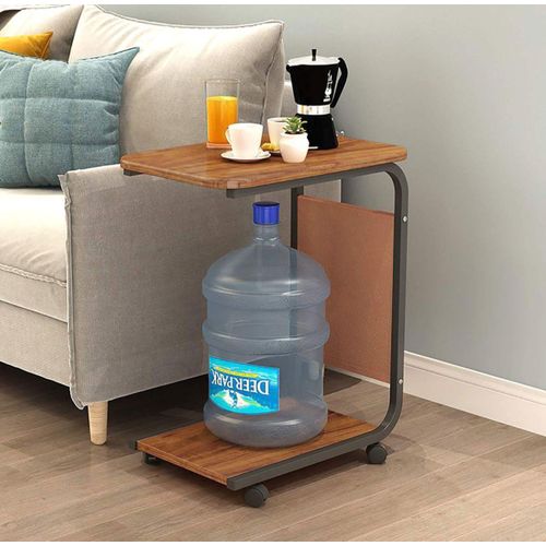 Table basse moderne en forme de rectangle - bois