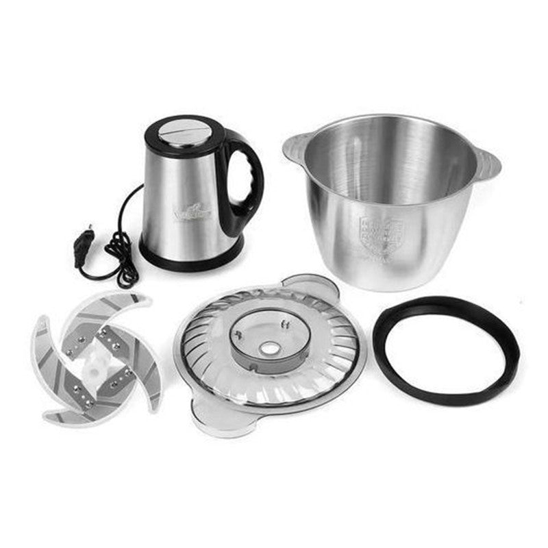 Hachoir Électrique Multifonctions En INOX 3L