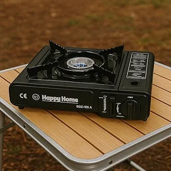 Réchaud à gaz de camping, fabricant de réchauds à gaz, meilleur réchaud à gaz portable en aluminium à brûleur unique pour le camping