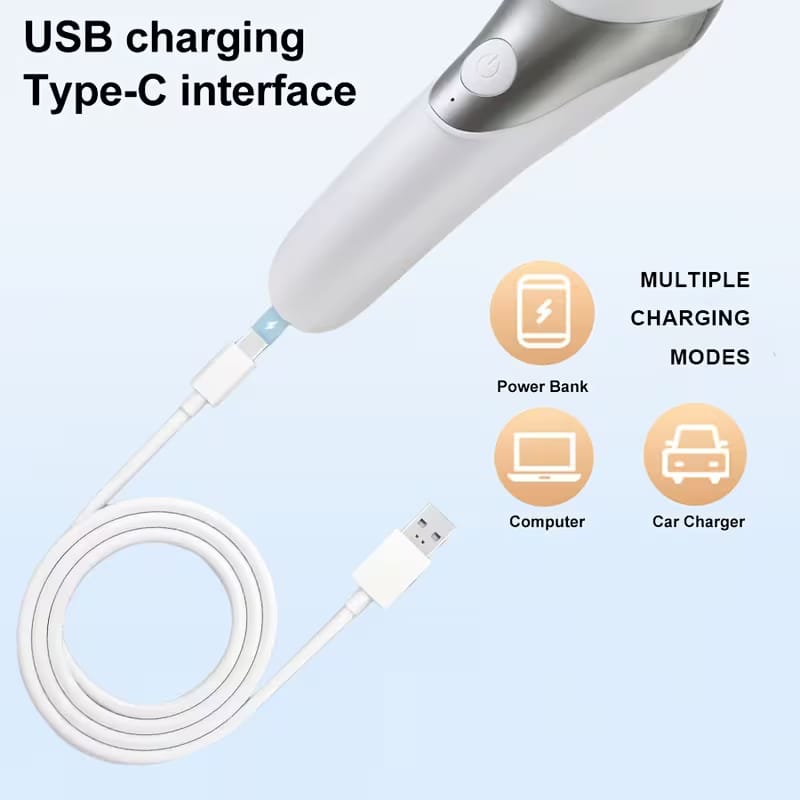 Râpe à pieds rechargeable