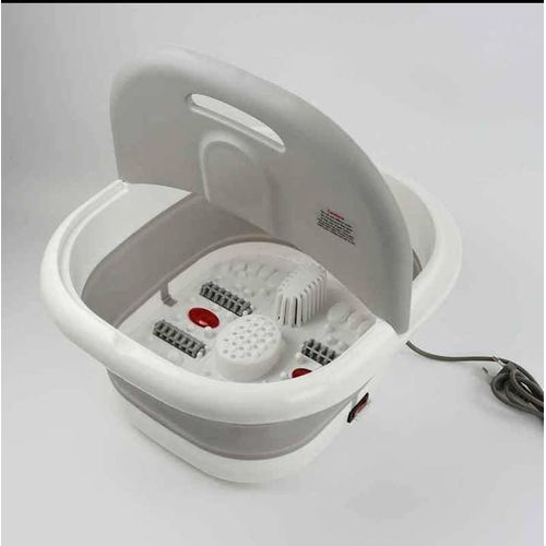 Spa de Pieds Électrique Pliable avec Chauffage et Massage