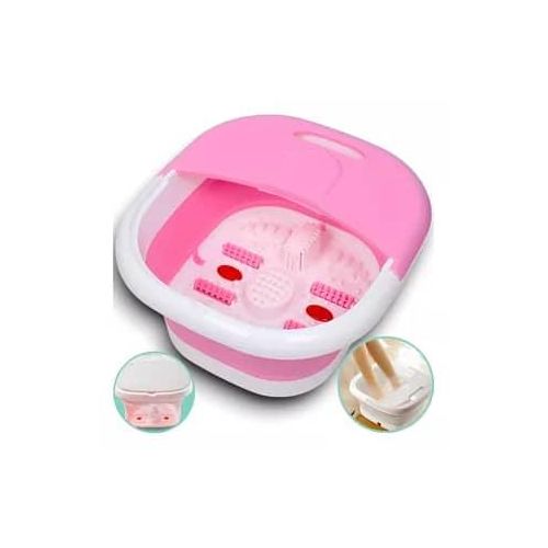 Spa de Pieds Électrique Pliable avec Chauffage et Massage