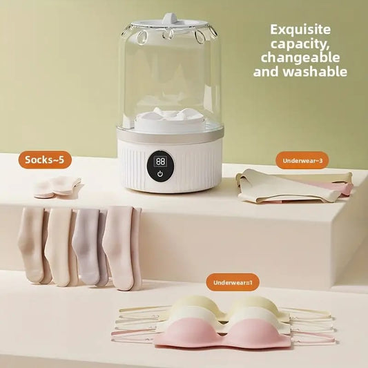 Mini Lave-Linge Portable Pliable – Machine à Laver Électrique