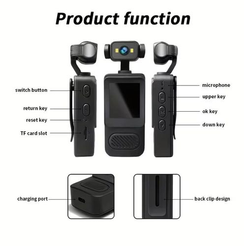 Caméra de Vlogging portable
