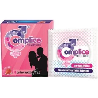 15 Préservatifs COMPLICE - 5 Paquets De 3 Préservatifs Masculin