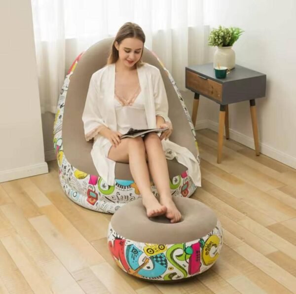 FAUTEUIL GONFLABLE PORTABLE