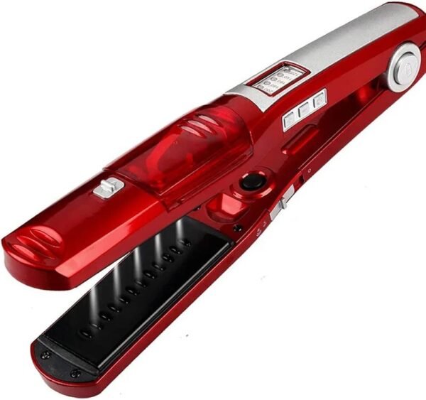Fer à Lisser A Vapeur Pour Cheveux Générateur Ionique en Céramique Pro 200°C – Image 2