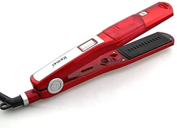 Fer à Lisser A Vapeur Pour Cheveux Générateur Ionique en Céramique Pro 200°C – Image 3