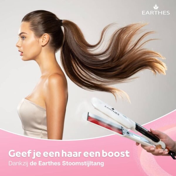 Lisseur à cheveux Kemei KM-7062, fer à lisser à affichage à cristaux liquides LED – Image 2
