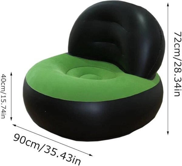 Fauteuil Gonflable Ultra-Confort – Léger, Résistant Et Facile à Transporter avec gonfleur – Image 3