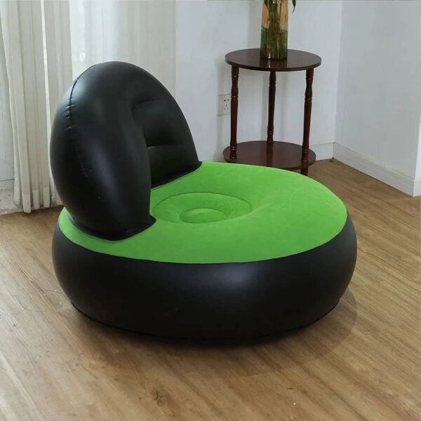 Chaise Gonflable Portable avec Pompe à Air – Image 2