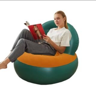 Chaise Gonflable Portable avec Pompe à Air