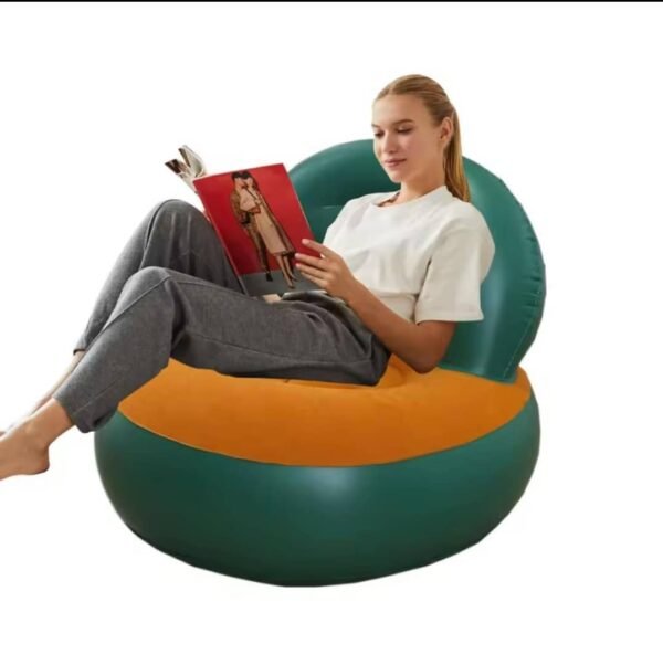 Fauteuil Gonflable Ultra-Confort – Léger, Résistant Et Facile à Transporter avec gonfleur