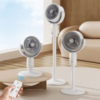 Ventilateur de circulation d'air supérieur à 3 utilisations à vent fort