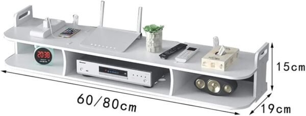 Meuble TV Armoire Murale Set-Top Box Rack Multifonctionnel – Image 2