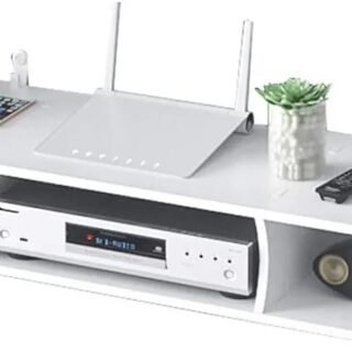 Meuble TV Armoire Murale Set-Top Box Rack Multifonctionnel