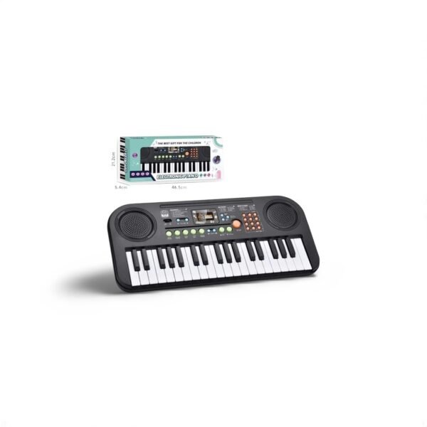 Piano électrique – Clavier 37 touches – Cadeau idéal pour les jeunes musiciens à partir de 3 ans