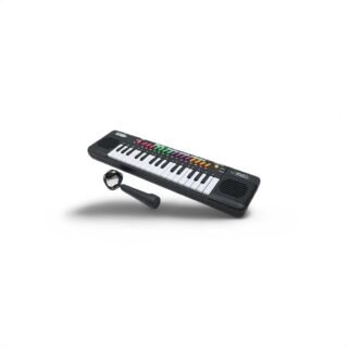 Piano Électronique Avec Micro - Noir