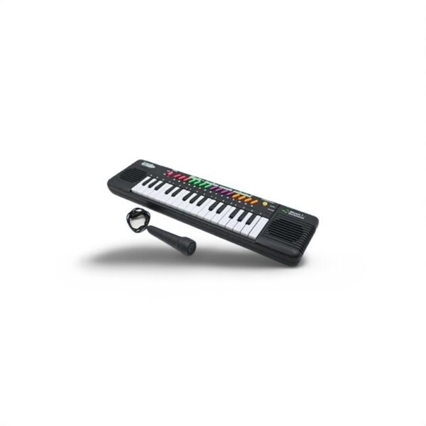Piano Électronique Avec Micro - Noir