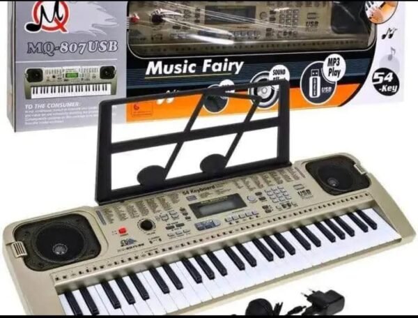 PIANO POUR ENFANTS CLAVIER ENTRÉE USB alimentation microphone CADEAU – Image 3