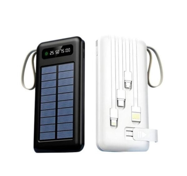 Power Bank 10000mAh Charge Solaire – Image 2