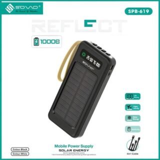 Power Bank 10000mAh Charge Solaire