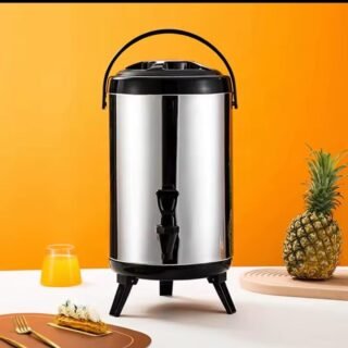 Distributeur de boissons isotherme en acier inoxydable avec robinet  10L
