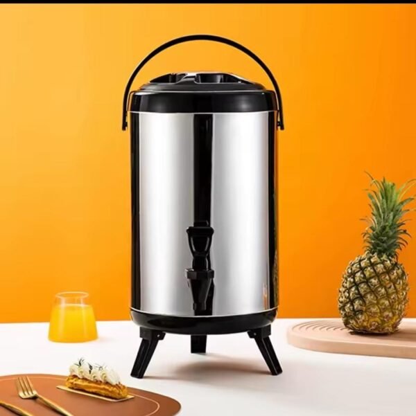 Distributeur de boissons isotherme en acier inoxydable avec robinet  10L