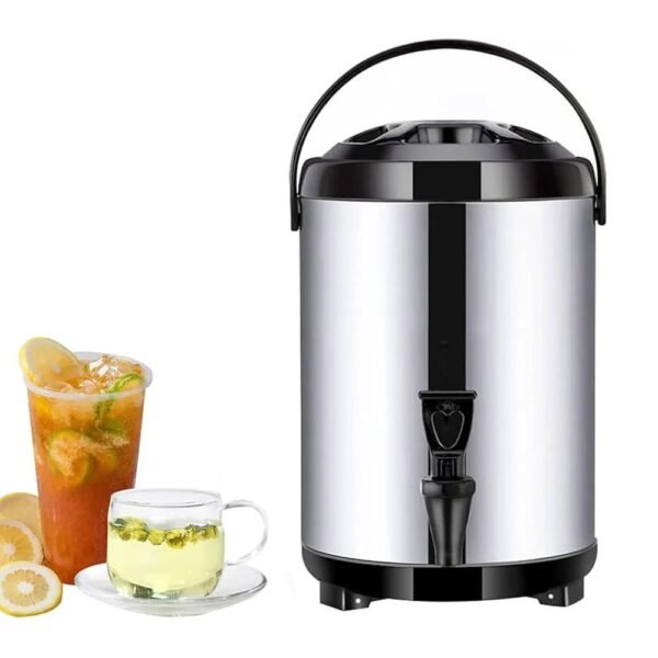 Distributeur de boissons isotherme en acier inoxydable avec robinet  10L – Image 2